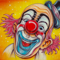 Ein lustiger Clown