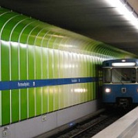 U-Bahnzug der Münchner U-Bahn