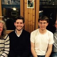 Von links: Dr. Barbara Berendt-Rüger, Korbinian Rüger, Felix Kempf, Matthias Grath