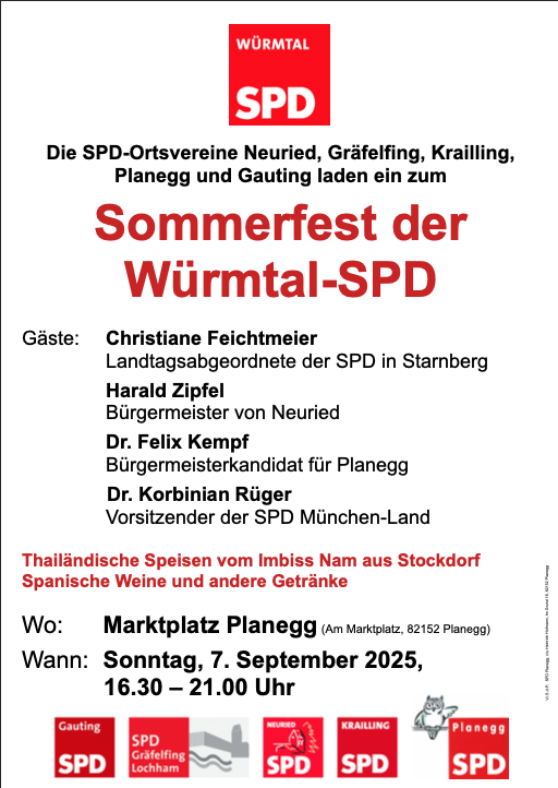 Plakat Sommerfest 2025 klein