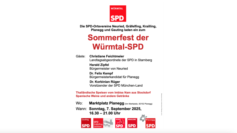 Plakat Sommerfest 2025